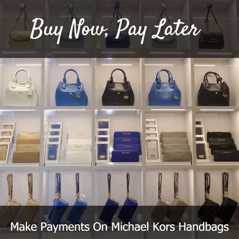 buy now pay later michael kors watches|michael kors credit card payment.